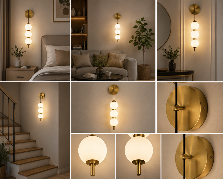 Aplica LED 59106/3  30W, lumină reglabilă 3000K-6500K, design modern