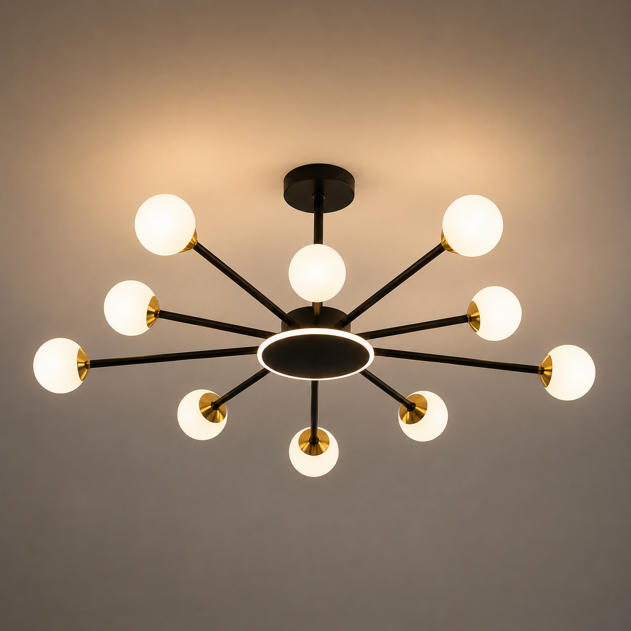 LUSTRA LED MODERNA CU GLOBURI 120W 73058/10