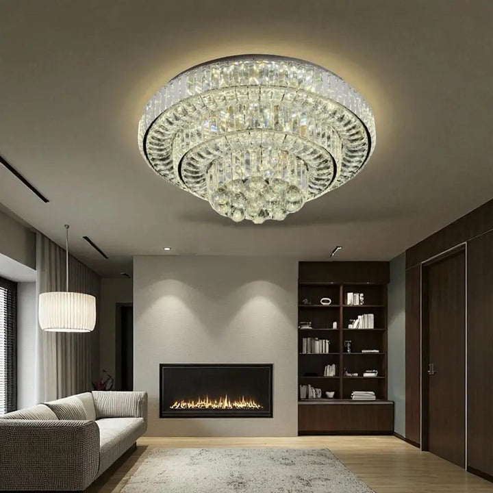 Candelabru LED 88108-500 cu telecomandă 2.4G, 100W, lumină reglabilă 3500K–6500K