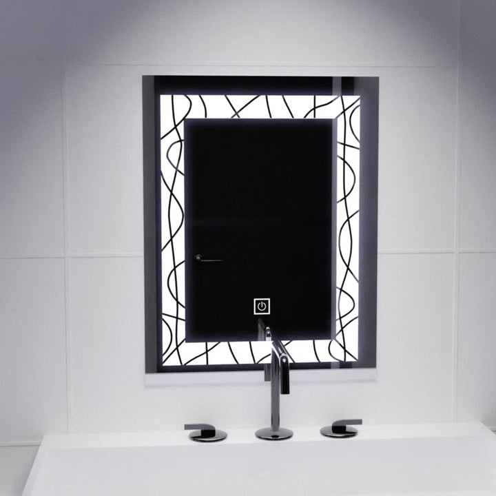 Oglindă LED Touch – Model Jenna 60x80 cm – Colecția Korman