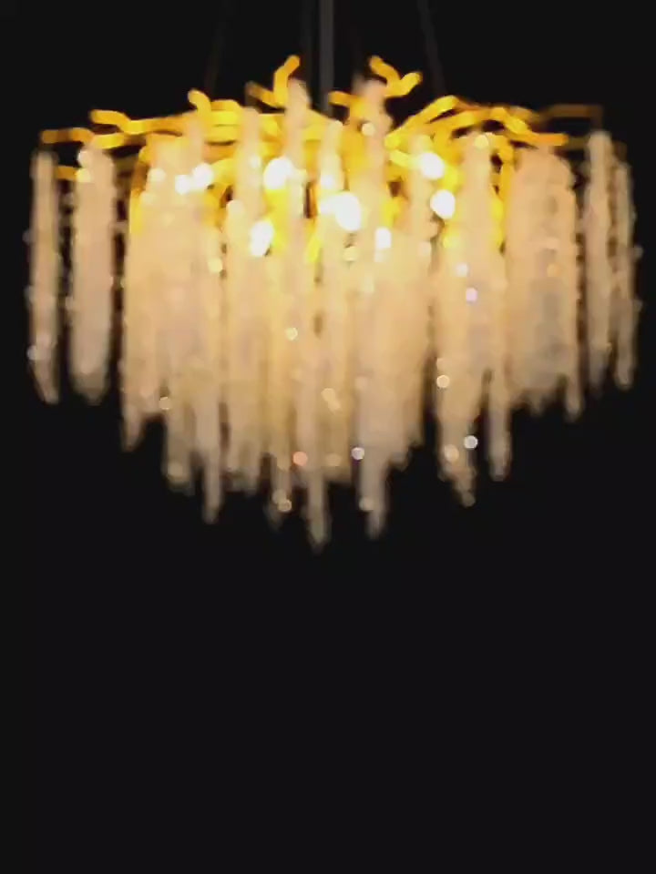 Candelabru decorativ cu 8 surse de lumină – Model 27095/800 OG+FGD